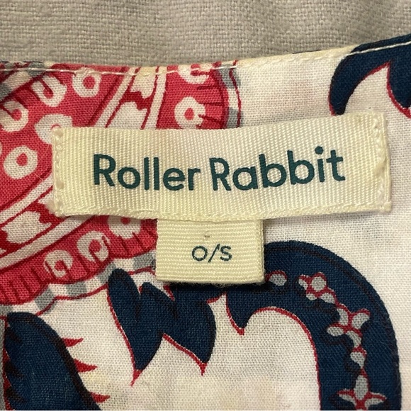 ROLLER RABBIT by ANTHROPOLOGIE NWOT Amanda Robe in Red Rouge - Picture 7 of 10